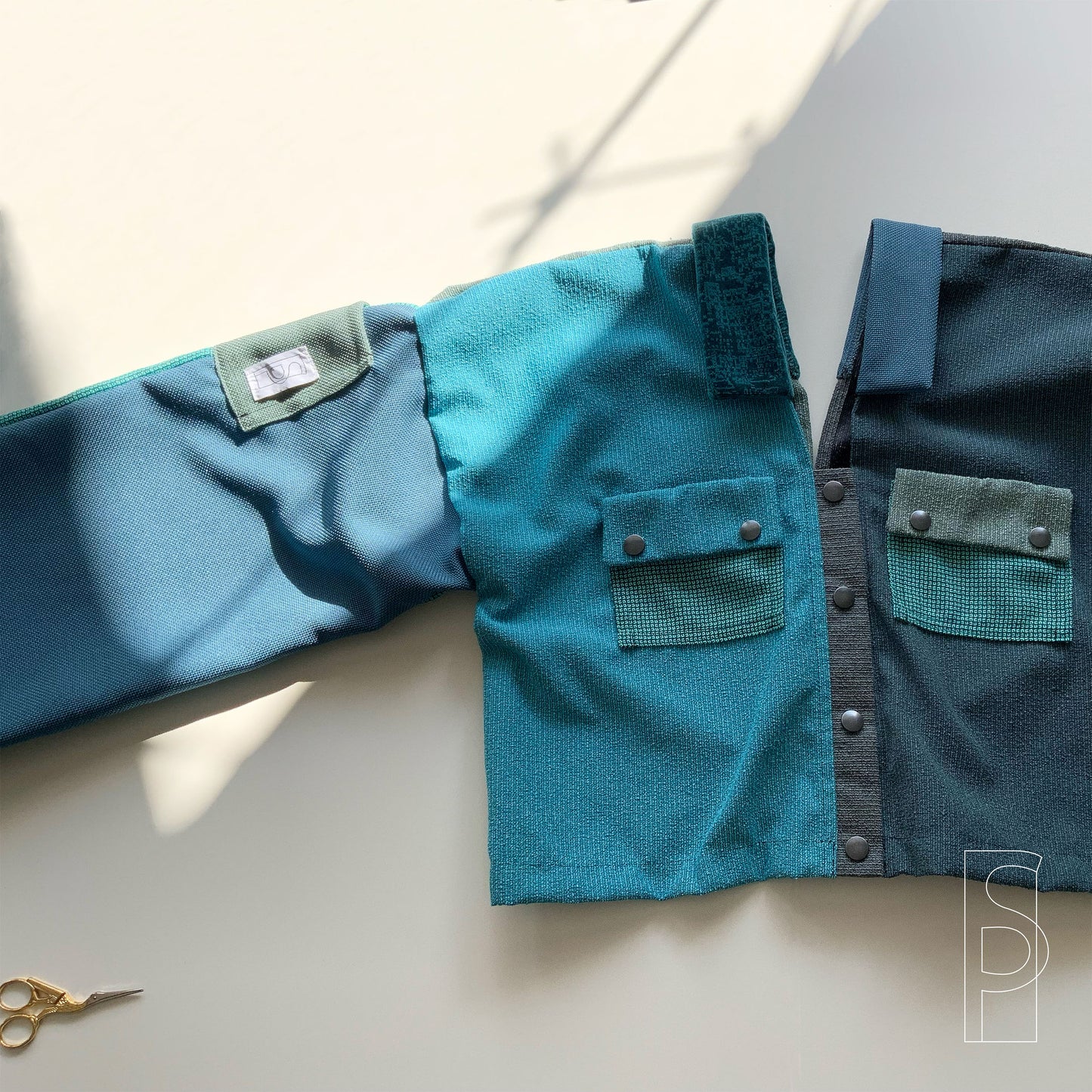 Unikat Zero-Waste Jacke Zerwi03.