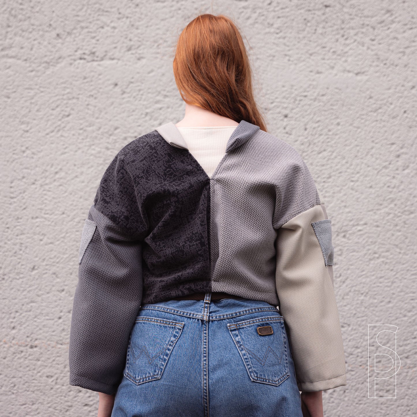 Unikat Zero-Waste Jacke Zerwi01.