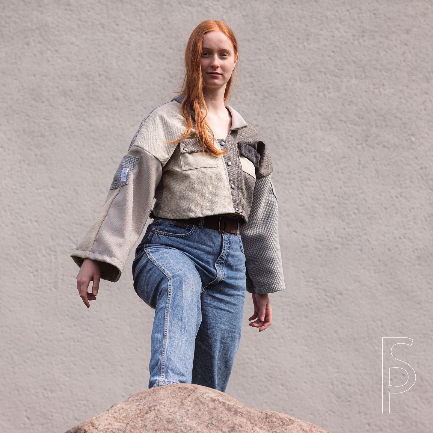 Unikat Zero-Waste Jacke Zerwi01.