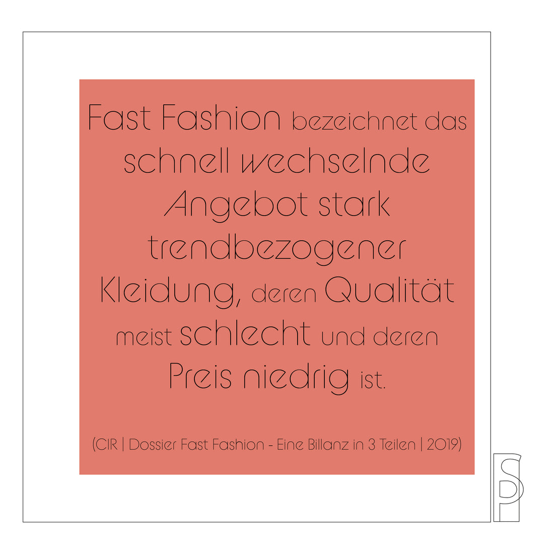 Fast Fashion erklärt